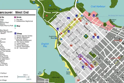 Map: West End Map