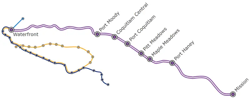 Map: Westcoastexpressmap