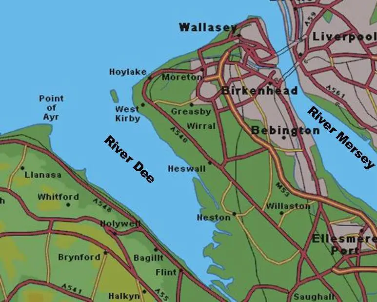 Map: Wirral Map