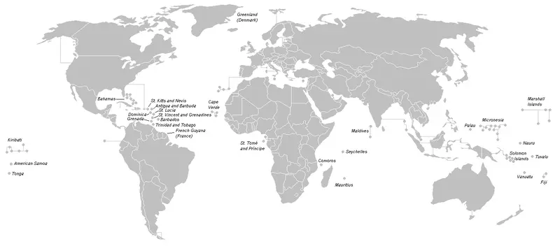 Map: World Map Blank Island Names