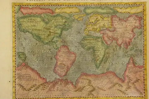 Map: World Map for Navigation 1600