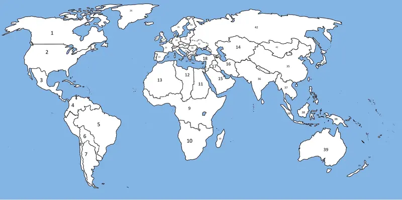 Map: World Map of the Future