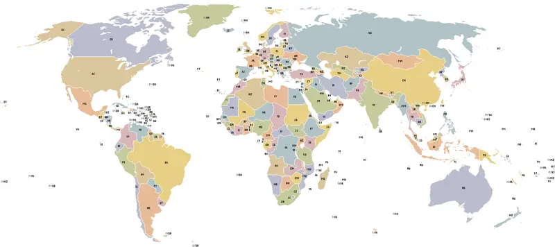 Map: World Map Political Iso