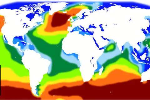 Map: World Wave Energy Resource Map