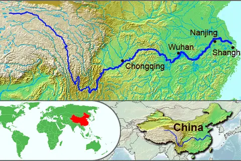 Map: Yangtze River Map