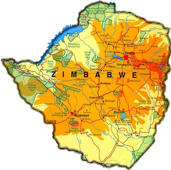 Map: Zim Map