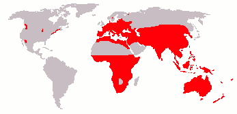 Black Rat Range Map