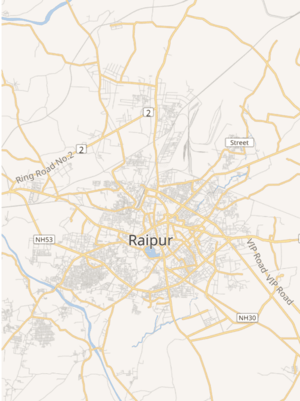 Raipur Map 2021