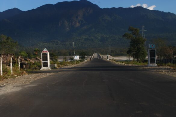 Ranaghat Bridge Over River Siang Brahmaputra