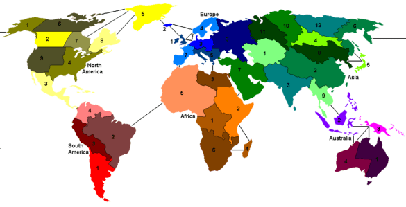 Risk Game Map