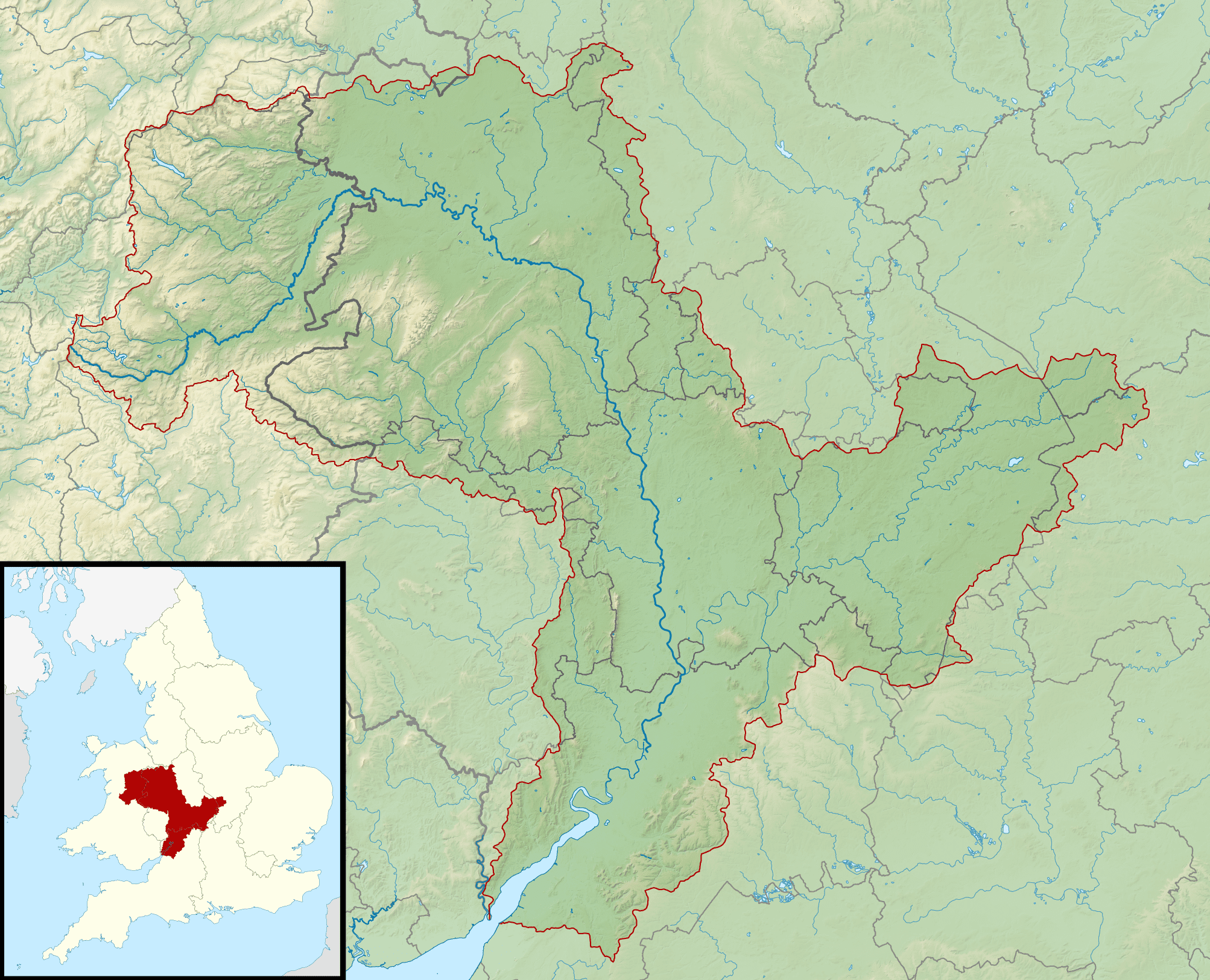 River Severn Map 4 River Severn Map