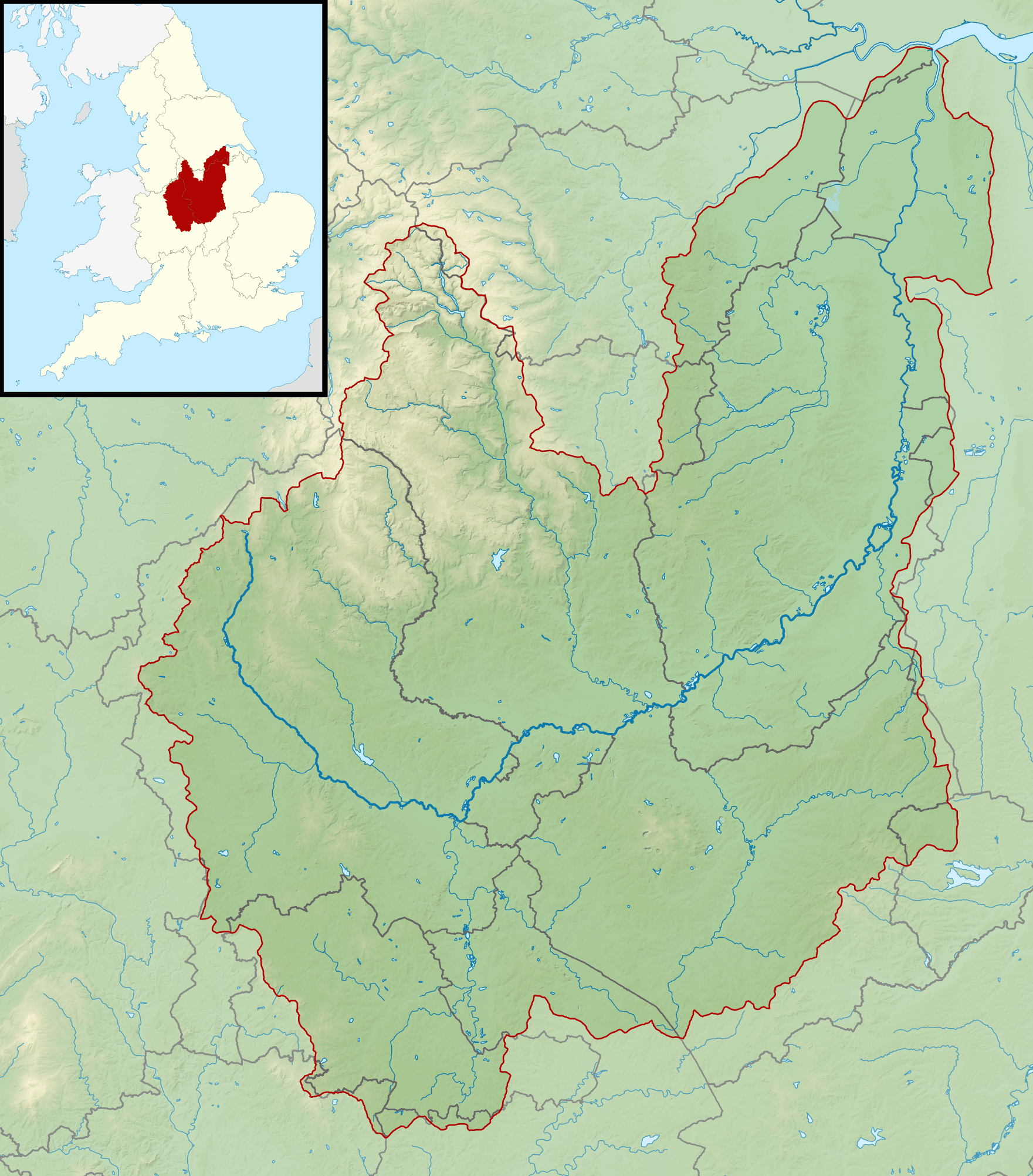 River Trent Map 2 River Trent Map